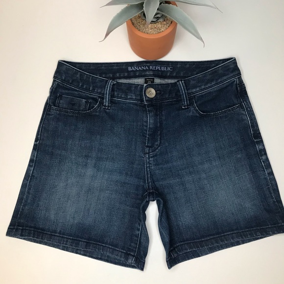 Banana Republic 98% Cotton Women’s Jean Shorts 25 - Picture 11 of 16